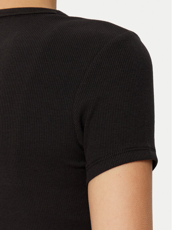 Tommy Jeans Tommy Jeans Marškinėliai DW0DW20463 Juoda Slim Fit