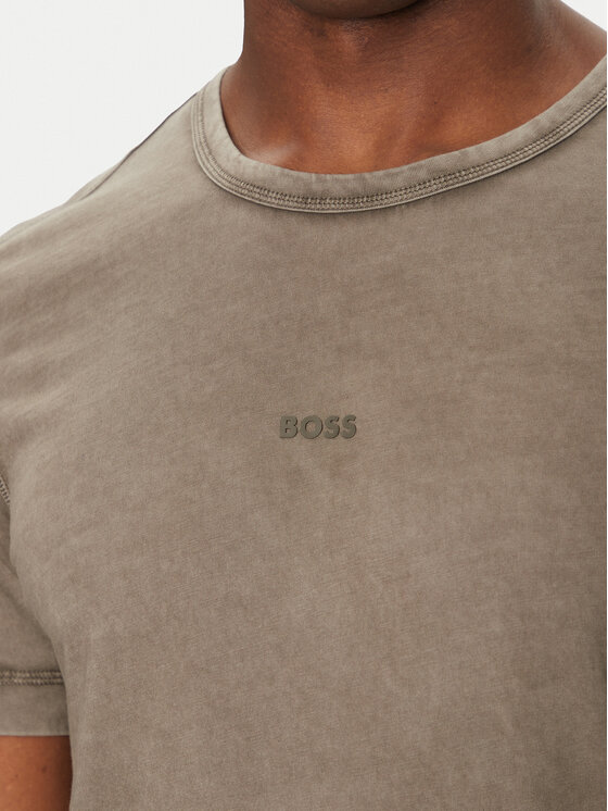 BOSS BOSS Póló Tokks 50502173 Bézs Regular Fit