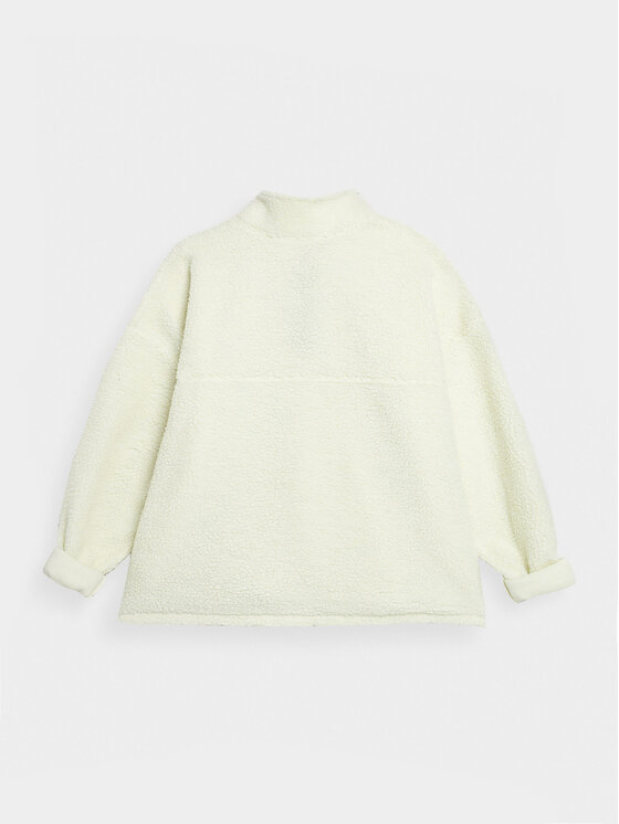 Outhorn Outhorn Флісовий реглан OTHAW23TFLEM133 Écru Regular Fit