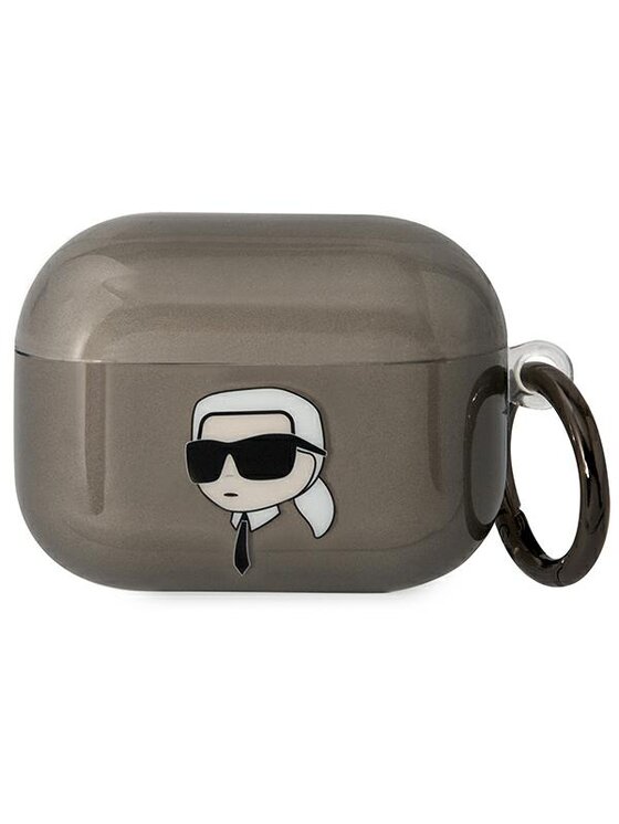 Etui na słuchawki KARL LAGERFELD, Czarne, AirPods Pro