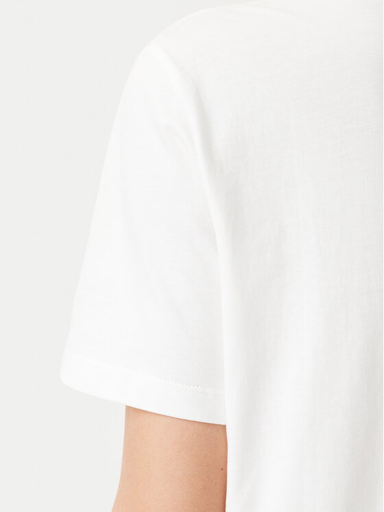 Vila Vila Tricou Sybilla 14103247 Alb Regular Fit