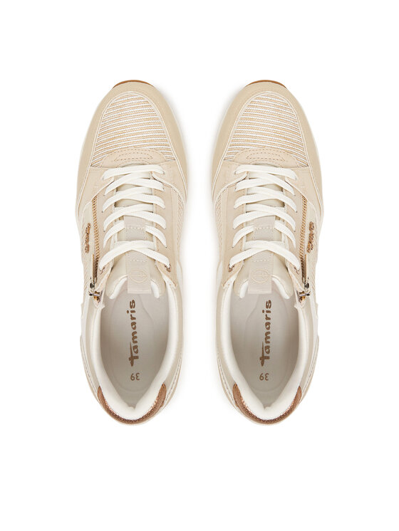Tamaris Tamaris Sneakersy 1-23703-41 Béžová