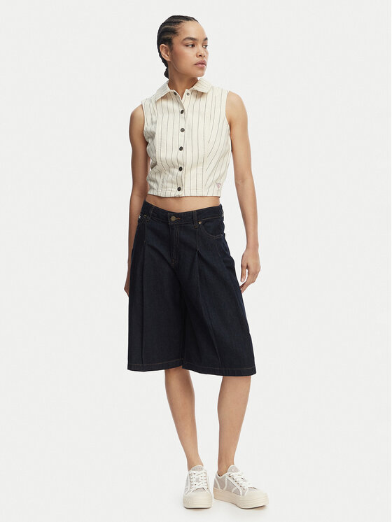 Guess Jeans Guess Jeans Бермуди W6GDY5 D7971 Cиній Bermuda Fit