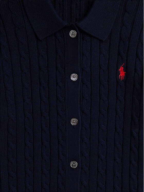 Polo Ralph Lauren Polo Ralph Lauren Кардиган 211971881501 Тъмносин Slim Fit