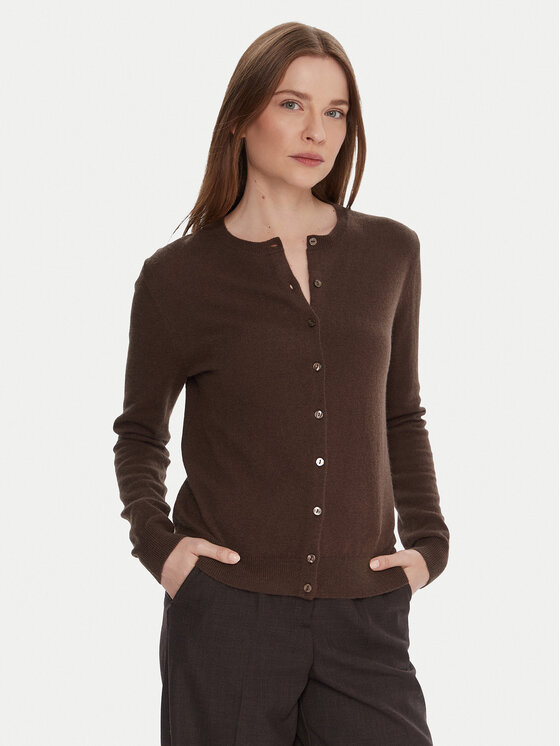 United Colors Of Benetton United Colors Of Benetton Kardigan 1002D5485 Smeđa Regular Fit
