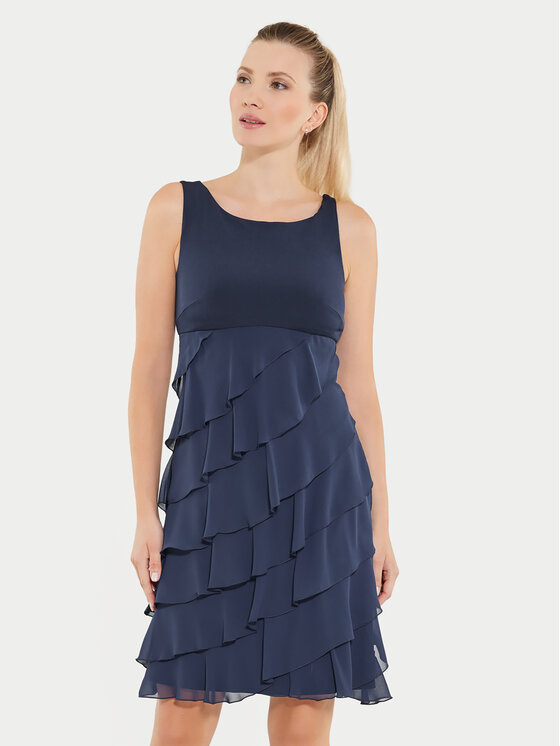 Swing Swing Rochie cocktail 77757710 Bleumarin Slim Fit