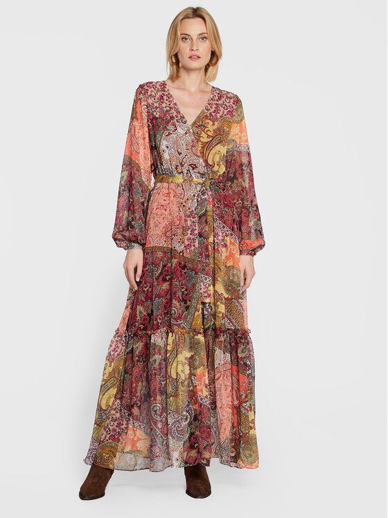 Guess Guess Hétköznapi ruha Oriane W2BK25 WEXJ2 Narancssárga Regular Fit