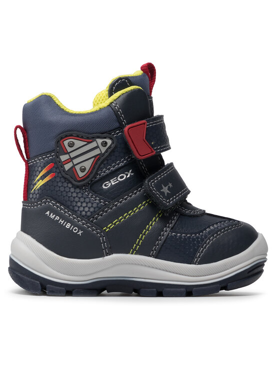 Geox Geox Snehule B Flanfil B.B Abx A B163VA 054FU C0735 M Tmavomodrá