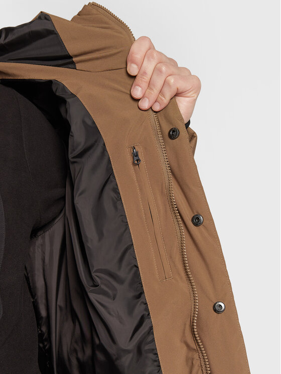 4F 4F Giubbotto invernale H4Z22-KUMP007 Marrone Regular Fit