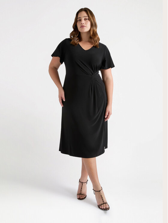 Fiorella Rubino Fiorella Rubino Sukienka wieczorowa 7440L001099N033 Czarny Regular Fit