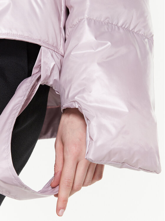 MMC Studio MMC Studio Daunenjacke Biker Rosa Relaxed Fit