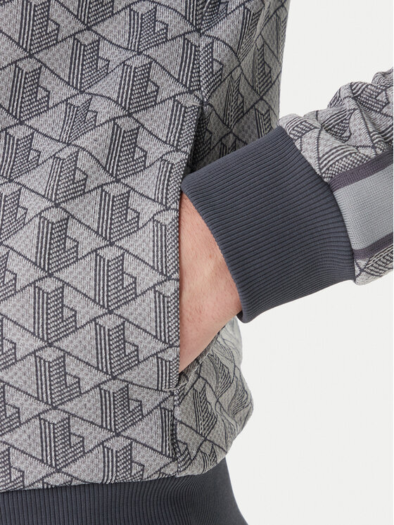Lacoste Lacoste Felpa SH1368 Grigio Regular Fit