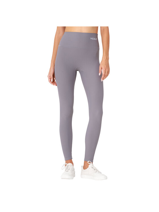 Yeaz Yeaz Legginsy CLUB LEVEL Leggings Szary Slim Fit