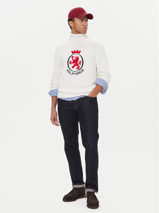 Tommy Hilfiger Tommy Hilfiger Ζιβάγκο MW0MW41482 Εκρού Regular Fit