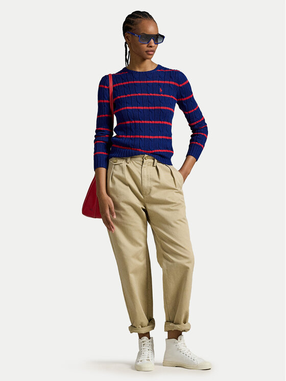 Polo Ralph Lauren Polo Ralph Lauren Sweater 211972119001 Sötétkék Slim Fit