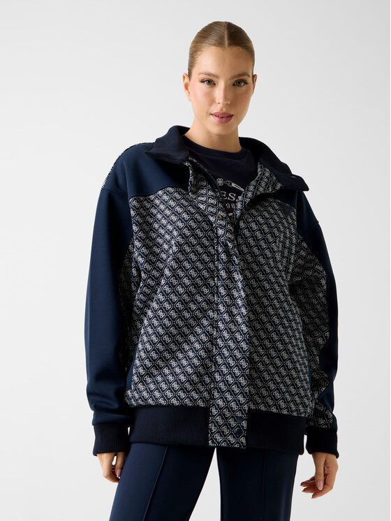 Guess Guess Bunda pro přechodné období 180393 Modrá Classic Fit