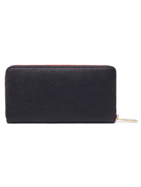 Tommy Hilfiger Du y Portfel Damski Th Essence Lrg Za Corp AW0AW09021 Granatowy Modivo.pl
