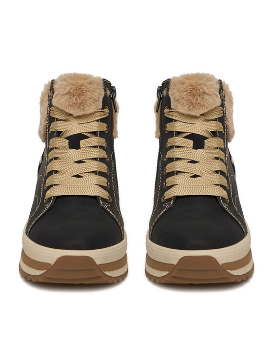 Rieker Rieker Schnürschuhe CEO-W3873-00 Schwarz