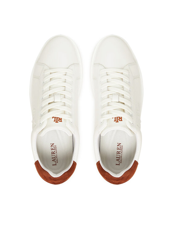 LAUREN RALPH LAUREN LAUREN RALPH LAUREN Sneakersy Ainsley Sk Ltl 802979188001 Bílá