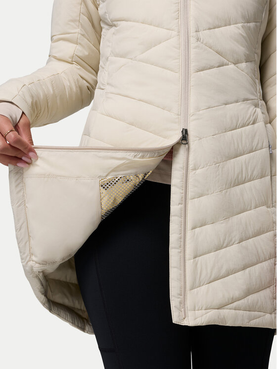 Columbia Columbia Μπουφάν χειμωνιάτικο Joy Peak™ II 2088641 Μπεζ Regular Fit