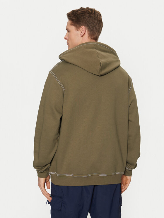 adidas adidas Bluza Wabash JP4482 Zielony Loose Fit