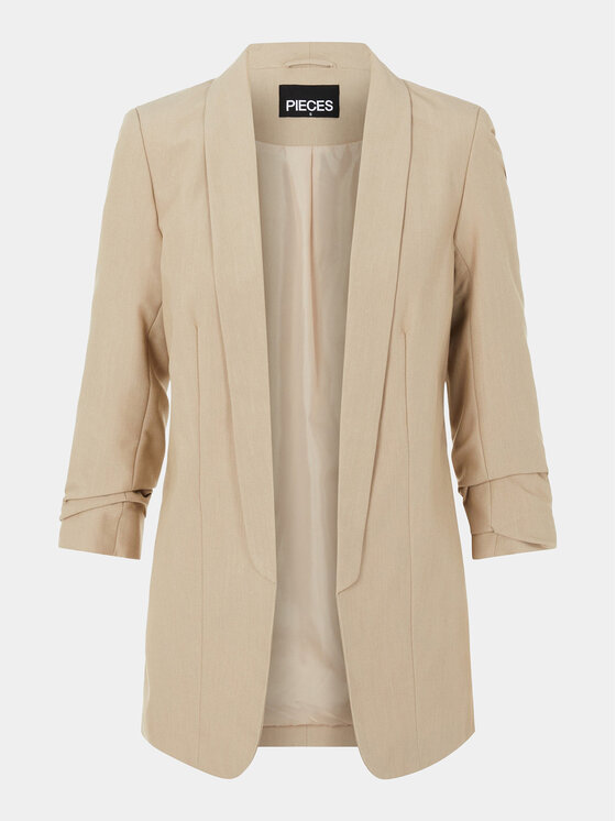Pieces Pieces Sakko Boss 17090996 Beige Regular Fit