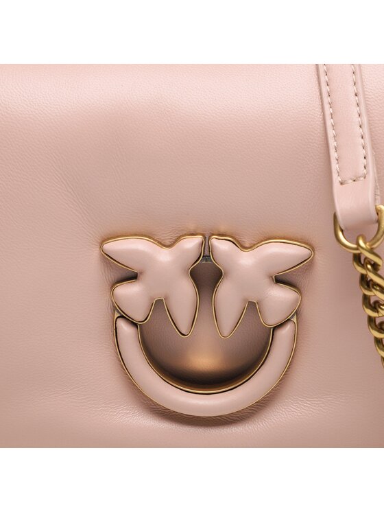 PINKO Pinko Дамска чанта Love Click Baby Puff AI 23-24 PLTT 101584 A10F Розов