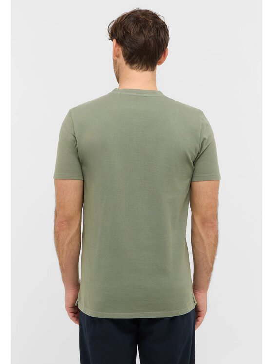 Mustang Mustang T-Shirt Style Austin Zielony Regular Fit