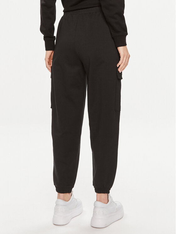 Guess Guess Jogginghose Ruth Cargo V4GB12 KC5U1 Schwarz Regular Fit
