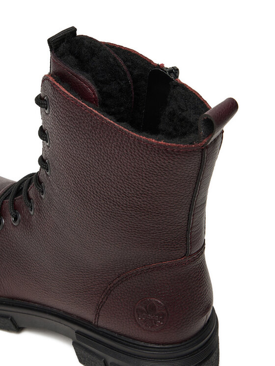 Rieker Rieker Schnürschuhe CEO-Z9116-35 Dunkelrot