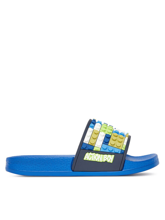 Action Boy Ciabatte P3047043K Blu, taglia : 29