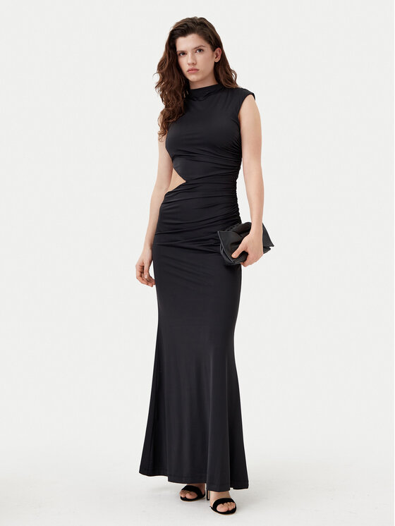 BARDOT BARDOT Večerní šaty 59758DB Černá Regular Fit
