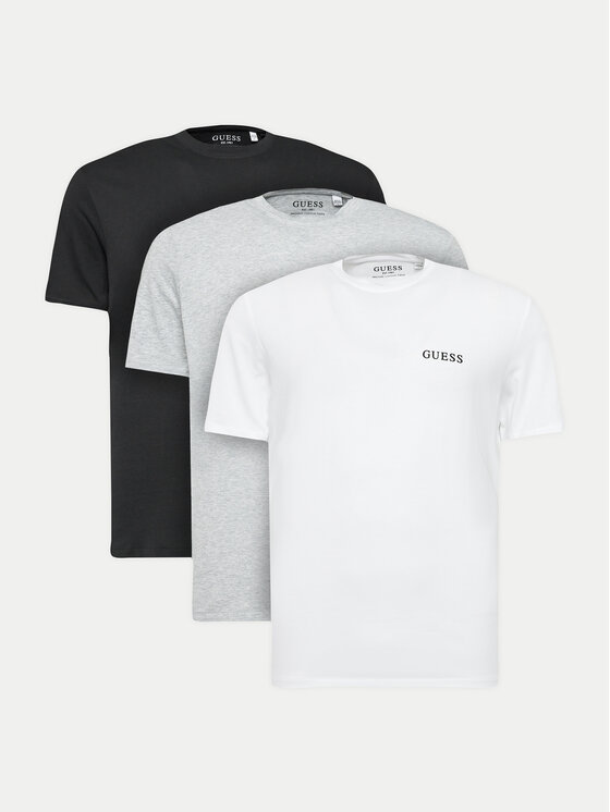 Guess Guess Σετ 3 T-Shirts U4YG52 KCAM1 Έγχρωμο Regular Fit