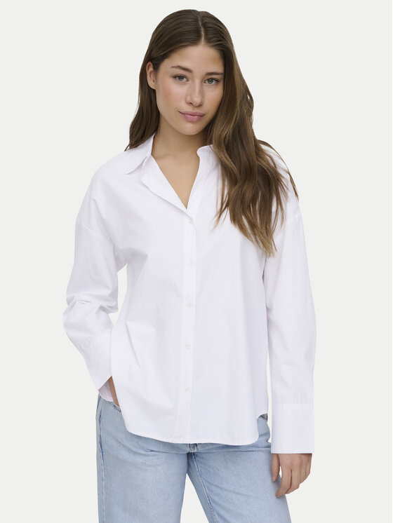 ONLY ONLY Košeľa Oregon 15367554 Biela Regular Fit