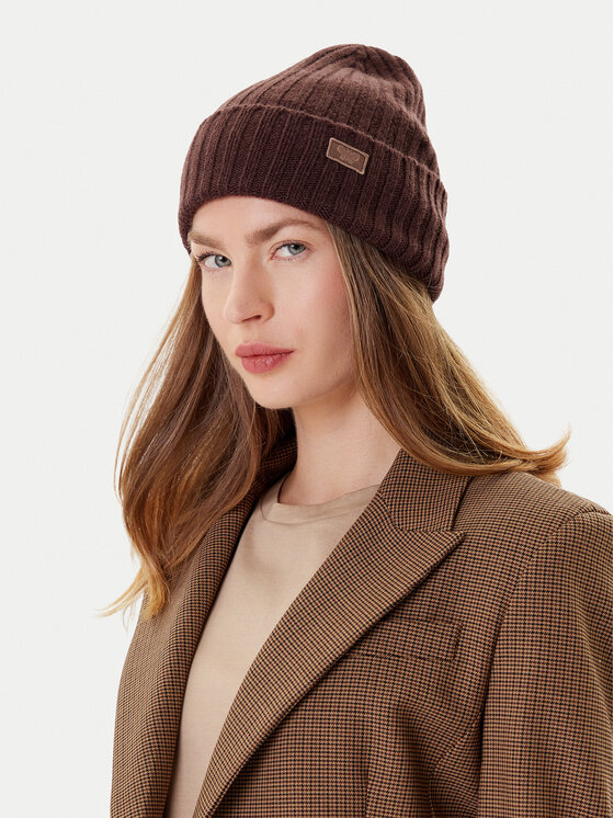 Weekend Max Mara Czapka Ritmo 2525576035 Brązowy