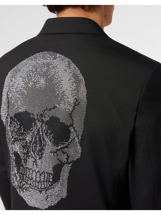 PHILIPP PLEIN PHILIPP PLEIN Marynarka 31561 Czarny Regular Fit