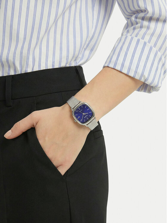 Casio Casio Zegarek LTP-B166D-2AVEF Srebrny