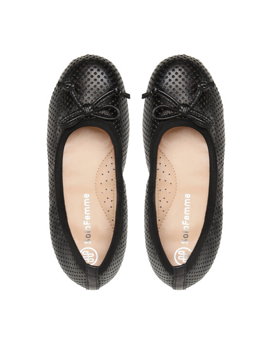 Solo Femme Solo Femme Balerinke D0205-01-A19/000-04-00 Crna