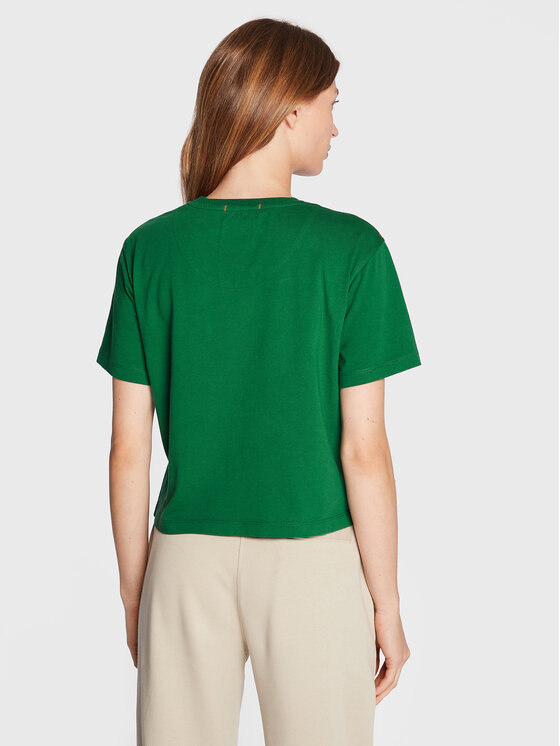 Aeronautica Militare Aeronautica Militare Marškinėliai 222TS1990DJ550 Žalia Regular Fit