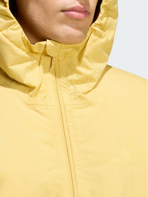 adidas adidas Kurtka outdoor 169317 Żółty Regular Fit