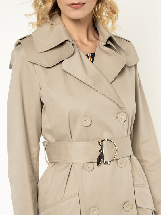 Patrizia Pepe Patrizia Pepe Trench 8S0293/AN131-B689 Beige Regular Fit