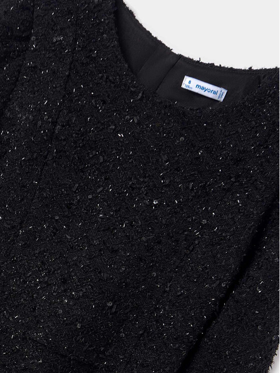 Mayoral Mayoral Kleid für den Alltag 7.956 Schwarz Regular Fit