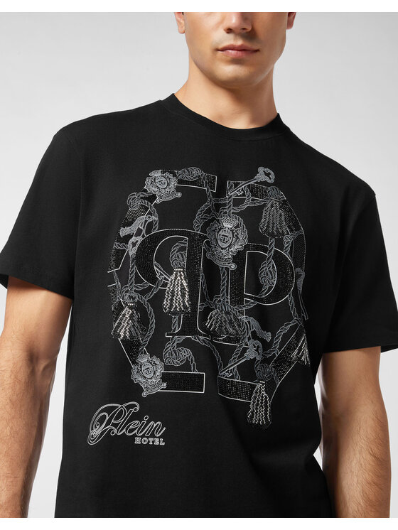 PHILIPP PLEIN PHILIPP PLEIN T-Shirt 27075 Černá Regular Fit