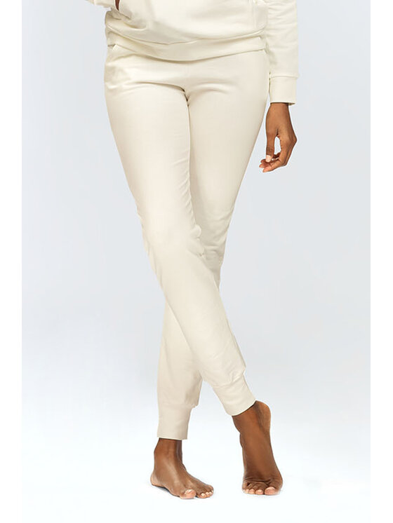 DKaren Sport Damskie Spodnie dresowe, rozmiar XXL, Écru, Seattle