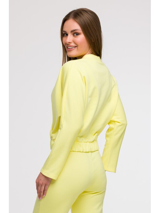 BeWear BeWear Mikina B292 Žltá Comfortable Fit