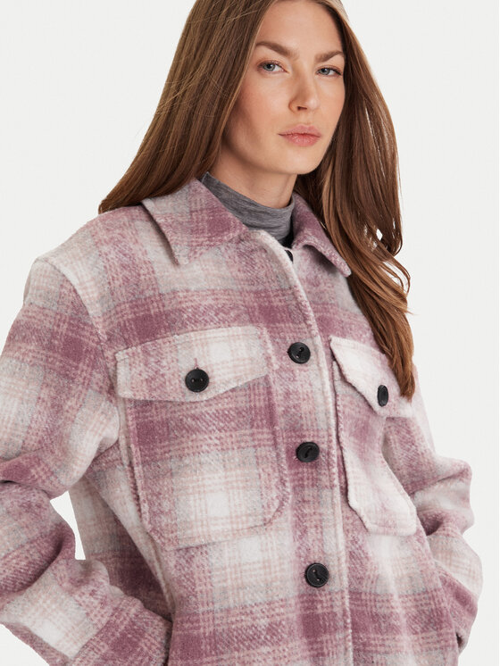ONLY ONLY Πουκαμισοτζάκετ Catja 15360171 Ροζ Loose Fit