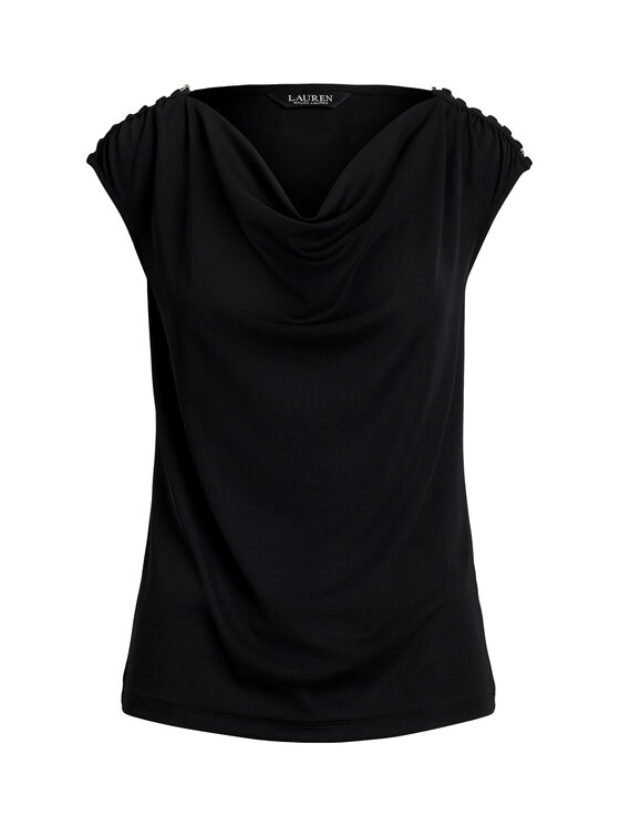 LAUREN RALPH LAUREN LAUREN RALPH LAUREN Μπλουζάκι 200889317003 Μαύρο Relaxed Fit