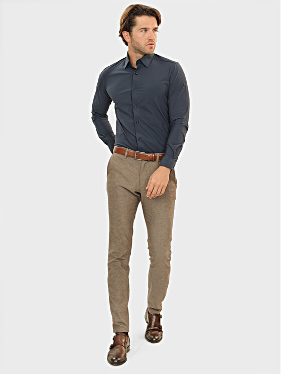 Evenemen Evenemen Koszula Fantasy Granatowy Slim Fit