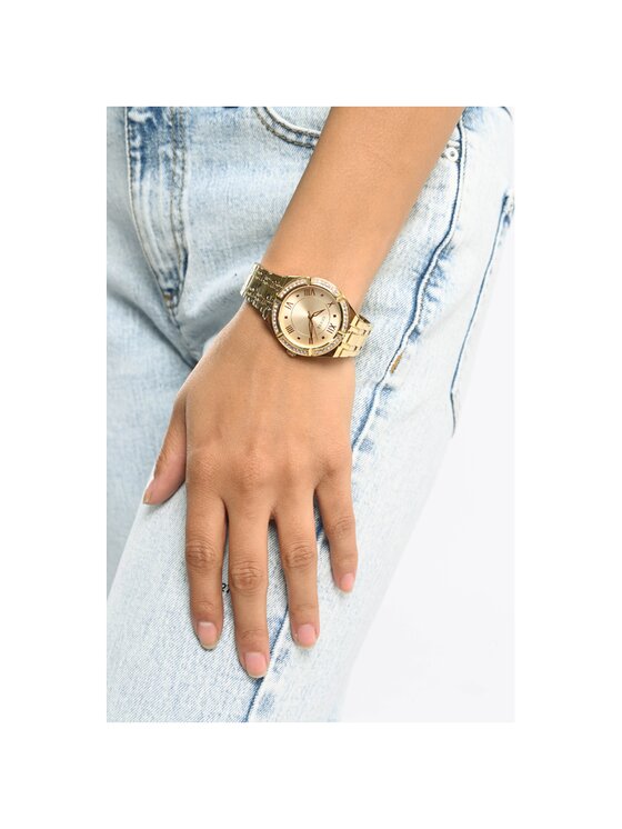 Guess Guess Zegarek GW0033L2 Złoty