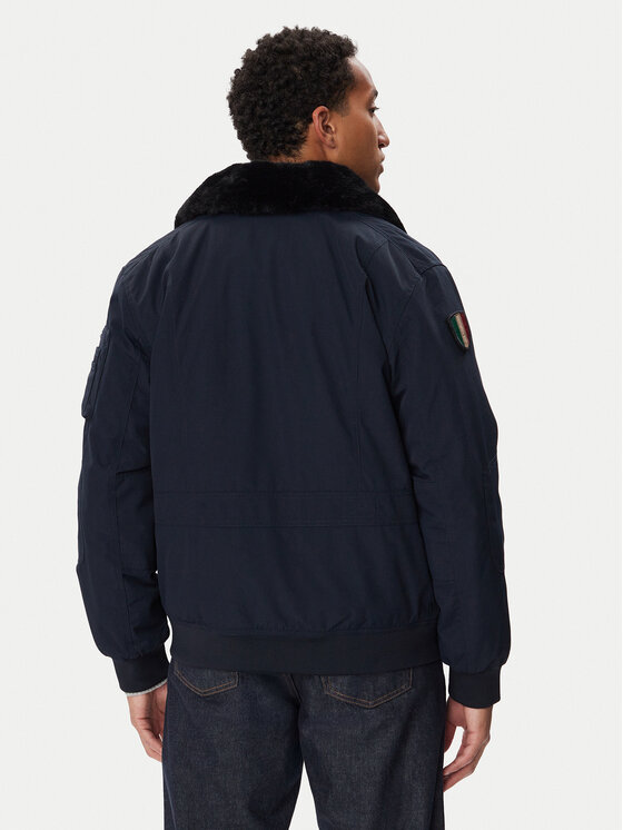 Aeronautica Militare Aeronautica Militare Geacă de iarnă 262AB3108UCT03151 Bleumarin Regular Fit